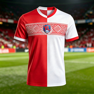 Maglie da Calcio OEM ODM all'ingrosso Coppa del Mondo 2026 <span class=keywords><strong>Turchia</strong></span> in Poliestere Versione Thailandese Traspiranti Anti-umidità Asciugatura Rapida Termiche - Product Image 1
