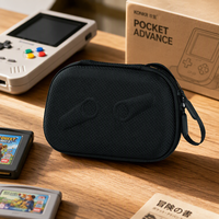Sac de rangement pour console de jeu en EVA rigide, étui de transport pour KONKR Pocket ADVANCE, pochette de protection antichoc avec fermeture éclair pour console portable rétro