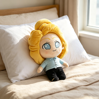 Fabricant OEM de jouets en peluche personnalisés, figurines en peluche faites à la main, jouets mascotte Kpop, jouet en peluche doux de haute qualité de 20 cm, faible MOQ