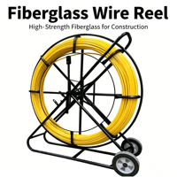 Câble à fibre optique 11mm*200m 300m 500m, tige de tirage en fibre de verre pour conduit, outil de poussée et de tirage