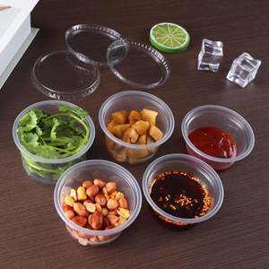 Vasos de plástico para <span class=keywords><strong>salsa</strong></span> de alta calidad al por mayor, vaso de pudín de 2 oz, contenedor de <span class=keywords><strong>salsa</strong></span>, vaso de comunión Santo PP desechable con tapas - Product Image 3