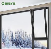 Ventana Abatible de Aleación con Rendimiento Estable y Consistente, Apta para Condiciones Climáticas Complejas