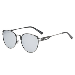 Lmamba s31604 luxurymetal Chất lượng cao hình bầu dục khung Retro biểu tượng tùy chỉnh UV400 bảo vệ kính mát 2025 xu hướng người đàn ông Phụ nữ - Product Image 2