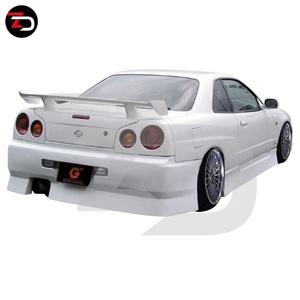 ชุดแต่งรอบคันแบบ URAS Type 4 สำหรับ <span class=keywords><strong>Skyline</strong></span> <span class=keywords><strong>R34</strong></span> GTT 2 ประตู <span class=keywords><strong>ราคา</strong></span>โรงงาน ประกอบด้วยกันชนหน้า กันชนหลัง และสเกิร์ตข้าง - Product Image 3