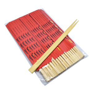 Trắng đầy đủ giấy bìa xử lý tre Chop Stick vuông đôi tre đũa - Product Image 3