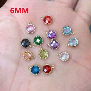 Gp 4Mm 6Mm 8Mm Dscb Quyến Rũ 14K Vàng Đầy Birthstone Đá Bezel Zircon <span class=keywords><strong>Checkerboard</strong></span> Đồ Trang Sức Vĩnh Viễn Chains Làm Bán Buôn - Product Image 3