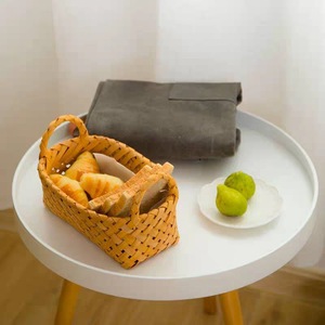 Cesto Ovale con Doppio Manico in Legno per Composizioni Floreali, <span class=keywords><strong>Pasticceria</strong></span>, Colazione, Caffetteria, Hotel, Servizio Alimentare e Regalo - Product Image 2