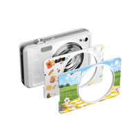 Kamera Digital Pelajar: Dilengkapi Resolusi 4K 64MP, Zoom Digital 16x, Mendukung Kartu microSD, WiFi, dan Perekaman Foto/Video.