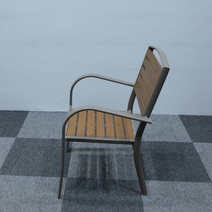 Ensemble <span class=keywords><strong>de</strong></span> table à manger <span class=keywords><strong>en</strong></span> teck avec structure <span class=keywords><strong>en</strong></span> <span class=keywords><strong>aluminium</strong></span>, 5 pièces, directement <span class=keywords><strong>de</strong></span> l'usine, confortable pour le <span class=keywords><strong>jardin</strong></span>, la terrasse, le balcon, la cour, l'hôtel - Product Image 6
