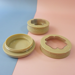 Nuevo Diseño Decorativo con Patrón de Flores, Envase Compacto para Polvo AS/ABS con Ventana Transparente, Contenedor de Maquillaje Cosmético - Product Image 6