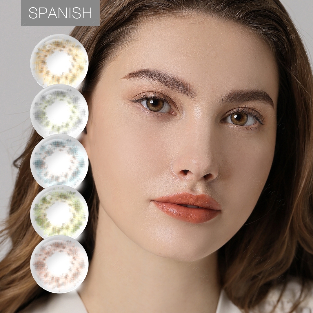 Hot selling Freshgo Spanish Good Quality Cheap Eye Contact Lenses Wholesale Color Contact Lenses Cosmetic Yearly