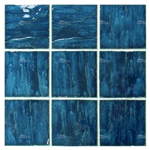4 "Color mixto Precio de gran tamaño piscina de azulejos Marruecos esmaltado de cerámica de porcelana brillante superficie rústico azulejos de la piscina - Product Image 3