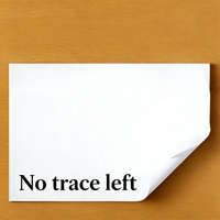 Feuille d'autocollants personnalisés en PVC transparent, écologiques, recyclables, avec logo et code QR, imperméables, imprimés UV, pour produits ménagers