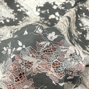 Luxuriöser Hochwertiger Baumwoll-Nylon-Spitzenstoff Schnelle Lieferung für Modische Unterwäsche - Product Image 2