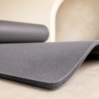 Matras Yoga Portabel Desain Baru Elastisitas Tinggi Langsung dari Pabrik, Perlengkapan Latihan Kekuatan Rumahan Profesional Studio Formfit