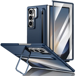 Cover per Telefono Pieghevole Z Fold7 con Supporto per Lente Retrattile, Slot Nascosto per Penna, Pellicola Frontale Integrata, Custodia Anti-Caduta per Samsung Z Fold8 Ultra - Product Image 4