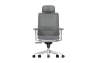 Chaise de bureau ergonomique avec appui-tête 3D et soutien lombaire réglable pour le personnel de bureau