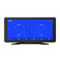 Monitor de cámara para remolque de volteo al por mayor de fábrica, pantalla de 10.36 pulgadas, BSD, MP5, Bluetooth, visión nocturna, lente gran angular para ingeniería