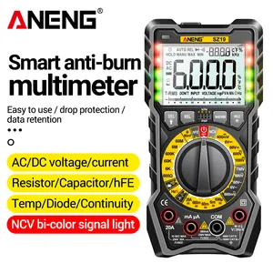 ANENG SZ19 Pro Digital Multimeter 6000 Counts Multimetro Avometer Transistor Capacitor Tester Profissional Lcr Meter