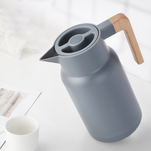 Termo de Vidrio Negro de Alta Calidad para Té y Café, Estilo Tradicional Inglés, para Bebidas Calientes - Product Image 2