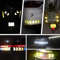 Autocollants réfléchissants pour voiture à haute visibilité, autocollants réfléchissants pour pare-chocs arrière, autocollants de sécurité nocturne, décalcomanies décoratives pour voiture