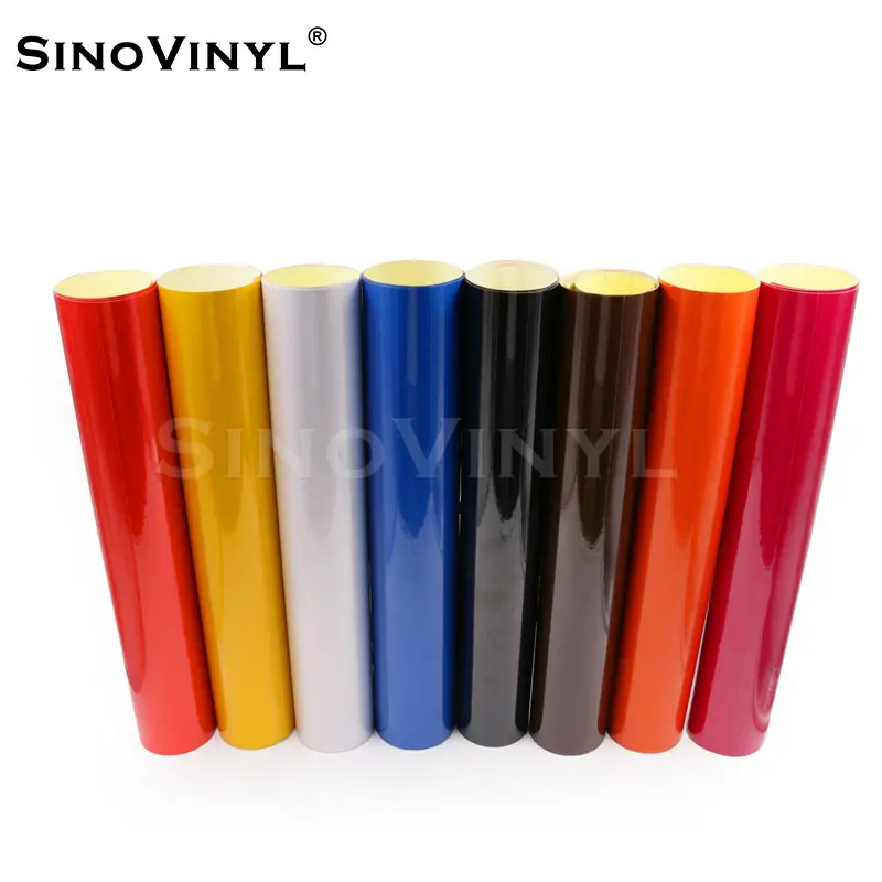 Sinovinyl แผ่นไวนิลสะท้อนแสงทำจากไวนิลสีสะท้อนแสงสีใช้เป็นแผ่นเทปใสสำหรับโฆษณาทางถนน