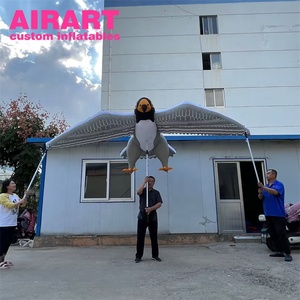 Marioneta inflable de águila para caminar por la calle, disfraz inflable de águila grande para desfiles, globo de águila. - Product Image 6