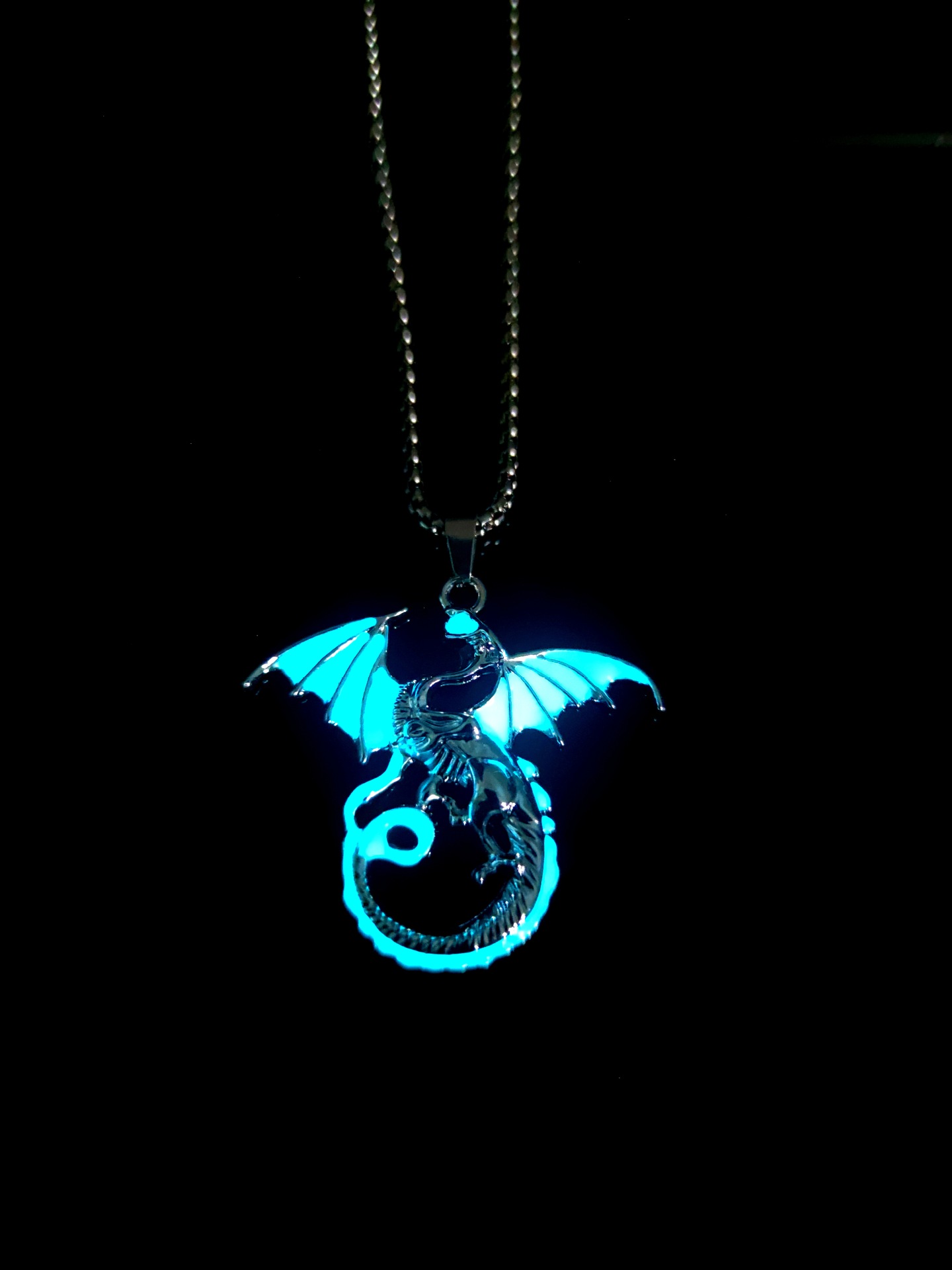 Blue and green light