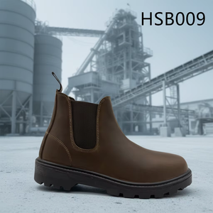 LXG, Stivali Protettivi Popolari Palestinesi a Caviglia, Protezione del Piede, Stivali di Sicurezza in Pelle Crazy Horse di Qualità HSB009 - Product Image 2