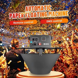 DMX Electric Durable Metal Hanging Ceiling Confetti Machine <b>Remote</b> <b>Control</b> Falling Spreader 1500W for Weddings Dry Ice - Product Image 4
