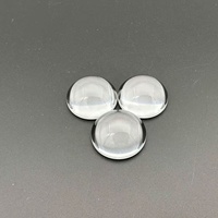 Lentille asphérique en verre optique de haute qualité, diamètre 25 mm, longueur focale 20 mm, revêtement antireflet, OEM, pour éclairage LED