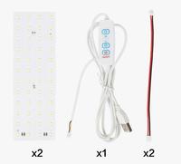 Panel de Luz Nocturna LED, Retroiluminación para Fotos de Litofania, Fuente de Luz de 5V, PCB con Regulación de Intensidad, Accesorios para Impresora 3D