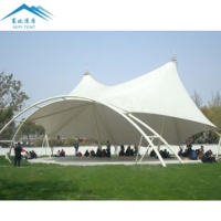 Nouvelle conception 2025 – Structure de toit de tente de stade en membrane tendue PVDF PTFE ETFE