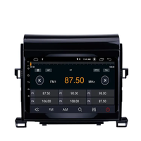 Radio mobil 9 inci Android 12, Radio mobil Multimedia pemutar Video navigasi GPS untuk Toyota ALPHARD Vellfire ANH20 2009-2014