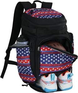 Free sample Premium Custom Sports Basketball Backpack Bag with a Large Capacity Travel Backpack from a Chinese Supplier - Product Image 1