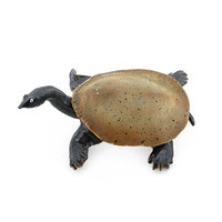 Modèle d'animal marin réaliste en PVC solide, tortue à coquille molle, jouet éducatif pour l'apprentissage de la maternité, assemblage d'aquarium, best-seller transfrontalier