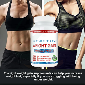 Suplemen Penambah Berat Badan Wanita OEM Khusus, Pil Penambah Nafsu Makan, Kapsul Herbal untuk Penambah Berat Badan Wanita - Product Image 4