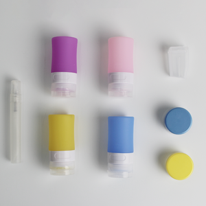 <b>Plastic</b> Squeeze <b>Empty</b> <b>Bottles</b> 50 Ml Mini Hand Cream <b>Bottle</b> Yellow Silicone Travel <b>Bottle</b> with Twist Cap Silicone Travel <b>Bottle</b> - Product Image 2