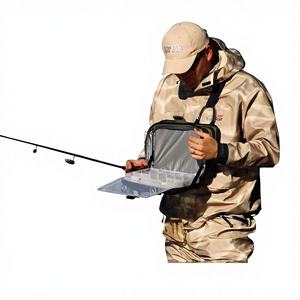 Sac à pêche multifonctionnel <span class=keywords><strong>Rapala</strong></span> Lebole en PVC, sac à dos suspendu, sac de taille, boîte de pêche étanche portable - Product Image 1