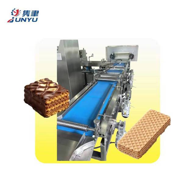 Factory Commercial Full Automatic Gas /LPG Wafer/Chocolate Biscuit Production Line Competitive Price Wafer Making Machine