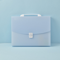 Porte-documents extensible en plastique A4 avec poignée, 13 poches, organiseur de documents portable en accordéon pour l'école, le bureau, le rangement des papiers