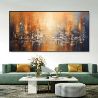 Grande peinture murale encadrée abstraite texturée, art abstrait texturé 3D fait à la main, huile, salon, décoration, peinture sur toile personnalisée
