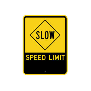 Letreros de construcción de obras viales temporales al por mayor, control de tráfico estándar australiano hecho de acero - Product Image 1