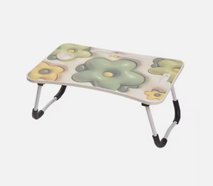 Shaohua hiện đại phim hoạt hình di động có thể gập lại bàn ăn văn phòng nhà máy tính bàn có thể gập lại máy tính xách tay trên giường Bàn học bàn Lap - Product Image 2