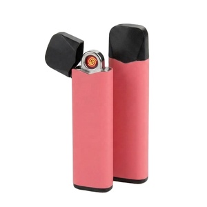 Encendedor Electrónico Premium con Acabado Mate, 60K, Carga USB, Tamaño de Bolsillo, Sin Llama, Resistente al Viento, con Caja para Fumadores - Product Image 4