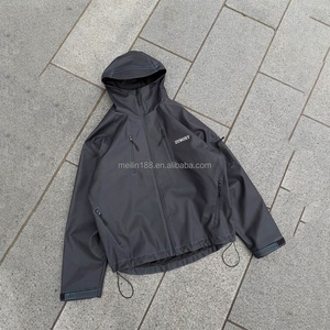 Custom Logo Design Zip up <b>Heat</b> Reactive Fabric Jackets Pullover Men Windproof Waterproof <b>Coat</b> <b>Heat</b> Reactive Jacket Manufacturer - Product Image 2