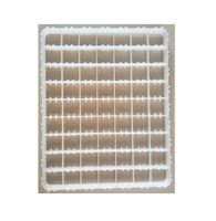 Pièces de rechange d'incubateur de bonne qualité 88 plateaux d'oeufs de poulet 63 plateaux d'oeufs de canard de capacité Poulty 221 plateaux d'oeufs de caille fournis en usine