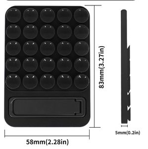 Nuevo Soporte de Teléfono con Ventosa de Silicona Adhesiva Fuerte, Plegable, Multifuncional, Antideslizante, para Escritorio, Cama, Coche - Product Image 2