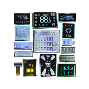 Écran d'affichage OLED à faible consommation de type <span class=keywords><strong>TN</strong></span>, code segmenté, résolution 128x64, fond <span class=keywords><strong>bleu</strong></span>, texte blanc, écran d'instrument à code cassé - Product Image 2
