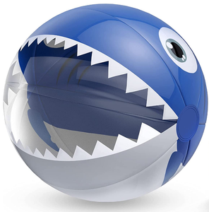 Pelotas inflables, pelota de playa colorida, juguetes para niños que flotan en la piscina, <span class=keywords><strong>juegos</strong></span> de agua para niños de verano - Product Image 1